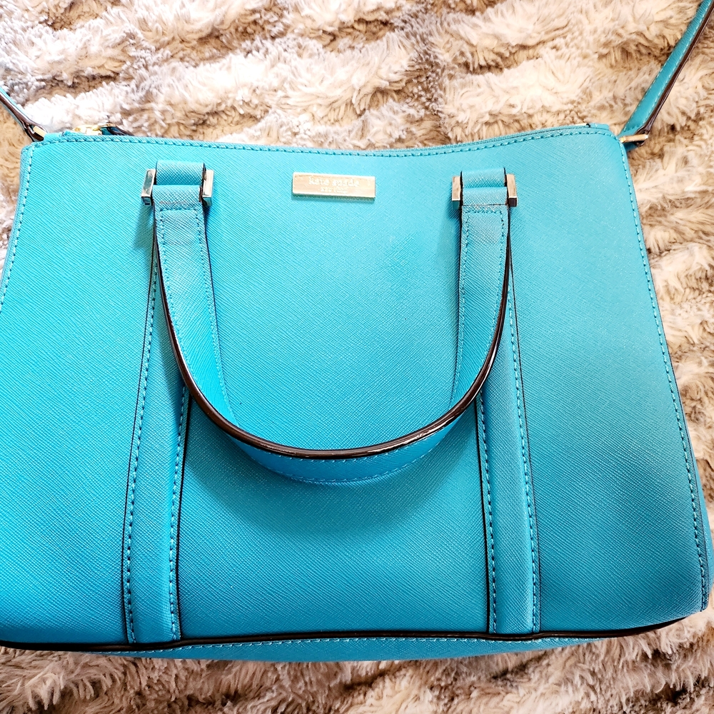 Stylish Blue Handbag